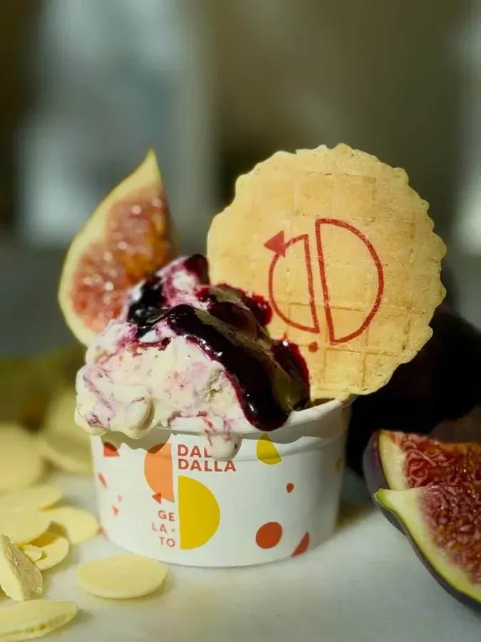 Gelato z figami