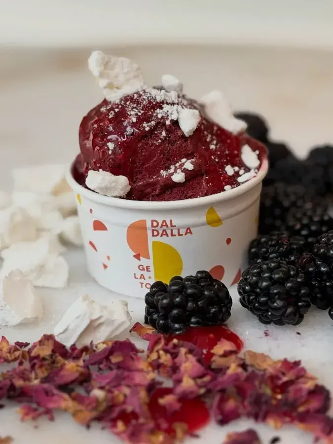 Sorbet z jeżyn